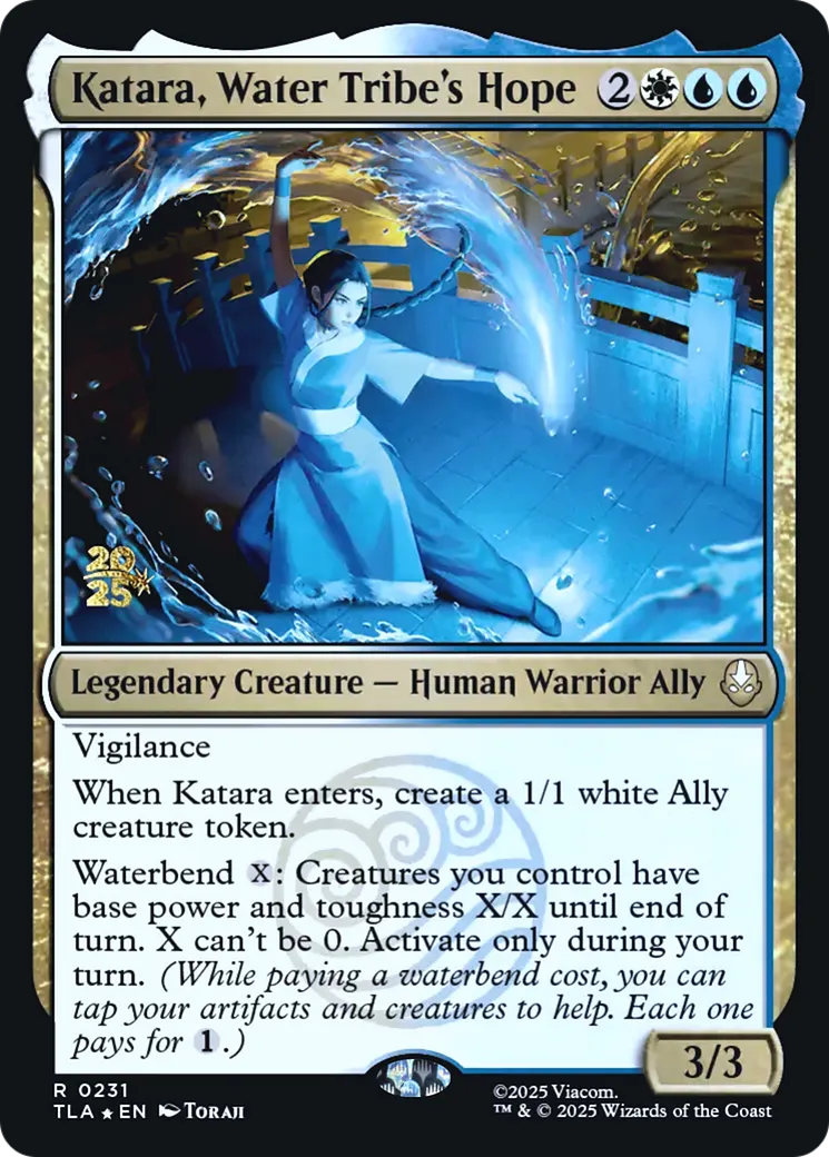 Katara, espoir de la Tribu de l'Eau — Avatar: The Last Airbender Promos — Magic: The Gathering