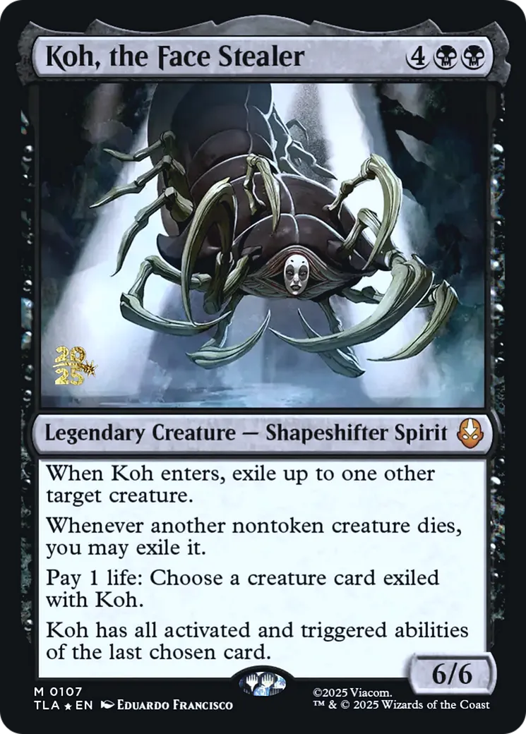 Koh, the Face Stealer — Avatar: The Last Airbender Promos — Magic: The Gathering