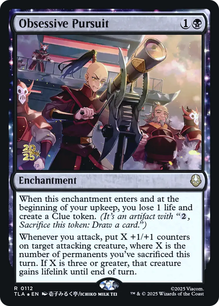 Poursuite obsessionnelle — Avatar: The Last Airbender Promos — Magic: The Gathering