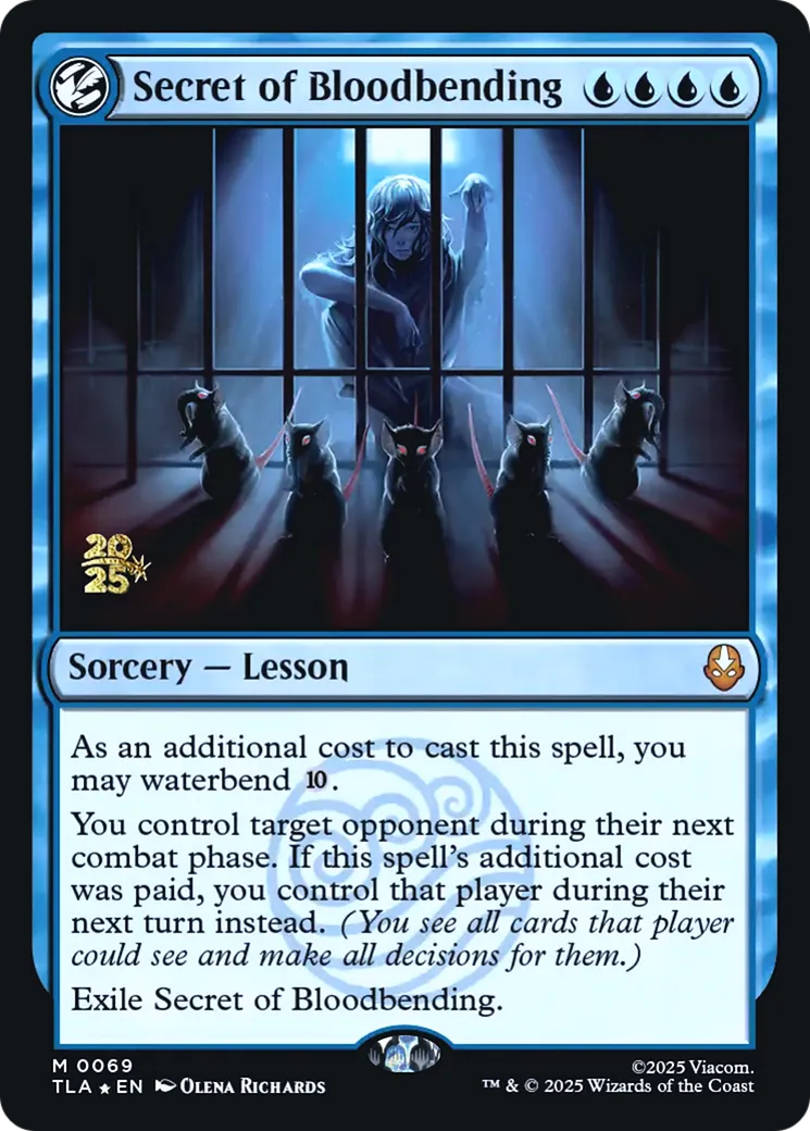 Secret de la maîtrise du Sang — Avatar: The Last Airbender Promos — Magic: The Gathering