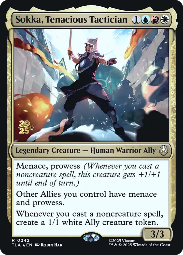 Sokka, tacticien tenace from Avatar: The Last Airbender Promos - Magic: The Gathering