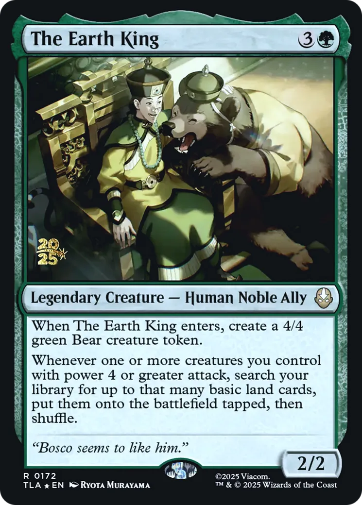 The Earth King — Avatar: The Last Airbender Promos — Magic: The Gathering