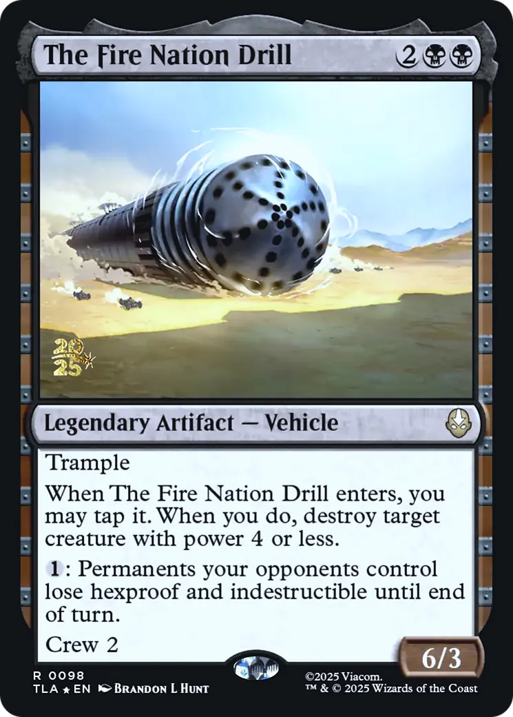 Foreuse de la Nation du Feu — Avatar: The Last Airbender Promos — Magic: The Gathering