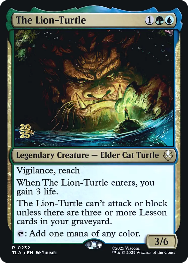 The Lion-Turtle from Avatar: The Last Airbender Promos - Magic: The Gathering
