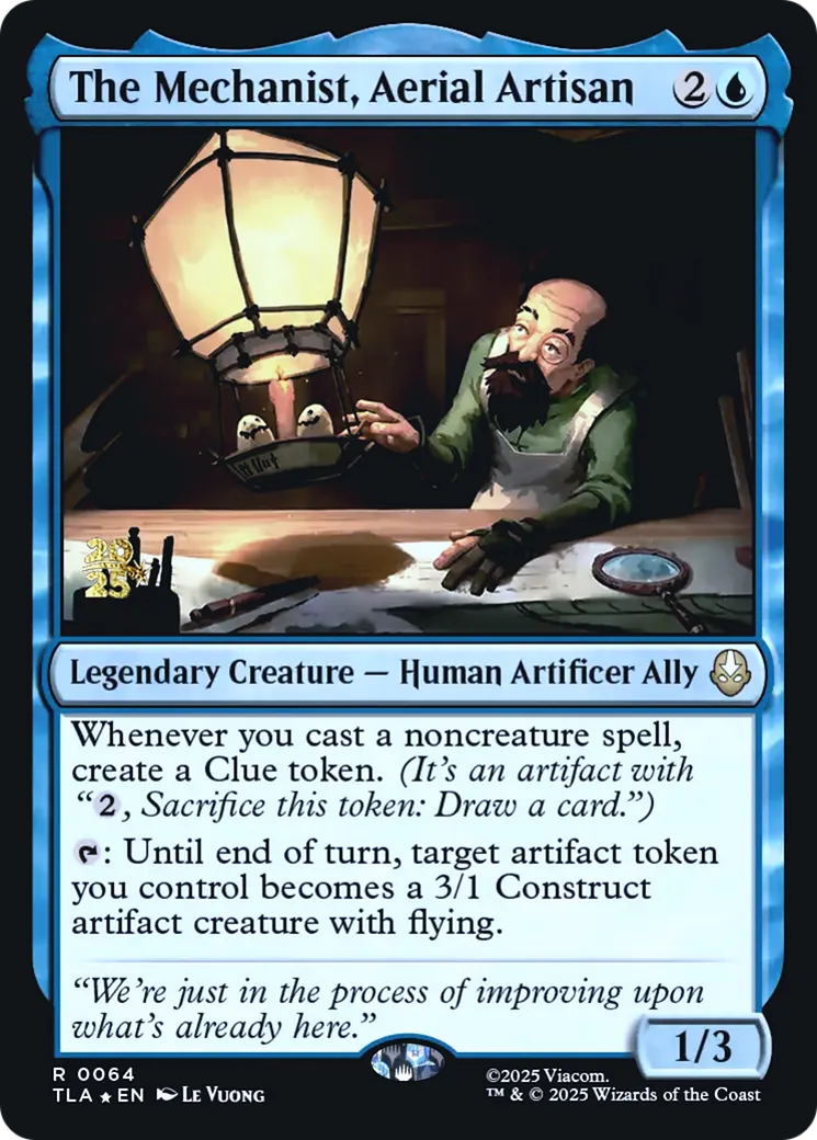 Le Mécanicien, artisan aérien — Avatar: The Last Airbender Promos — Magic: The Gathering