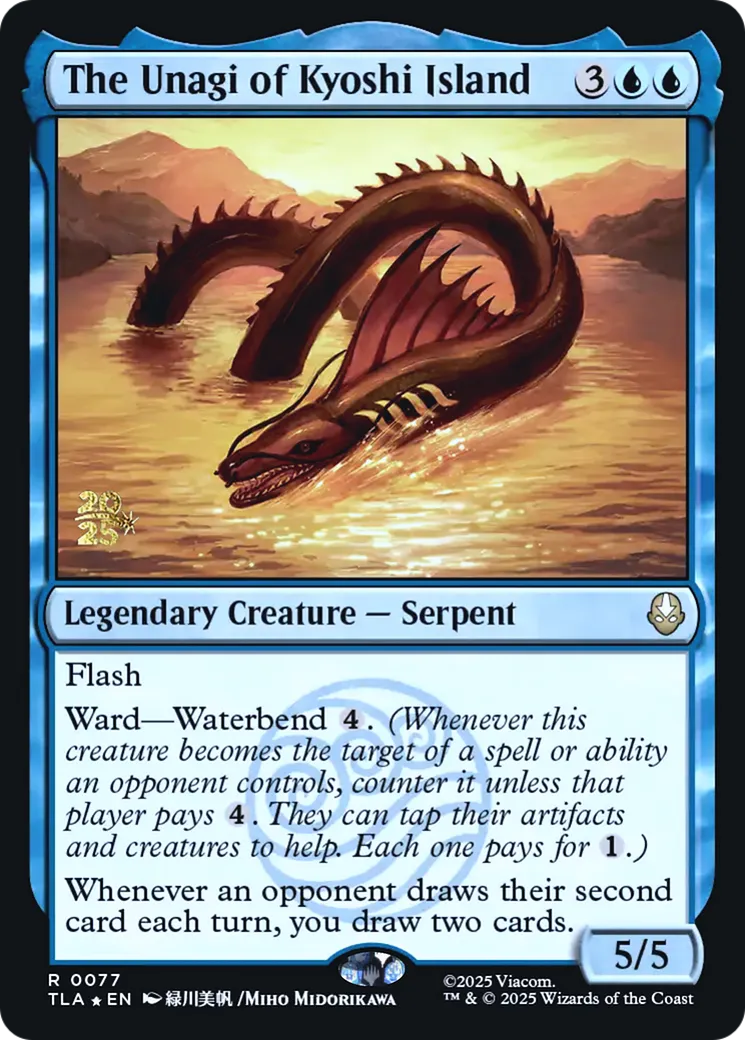 L'unagi de l'île de Kyoshi — Avatar: The Last Airbender Promos — Magic: The Gathering