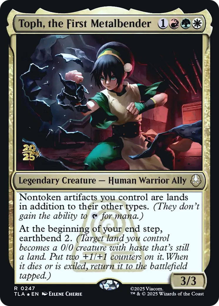 Toph, le premier maître du Métal — Avatar: The Last Airbender Promos — Magic: The Gathering