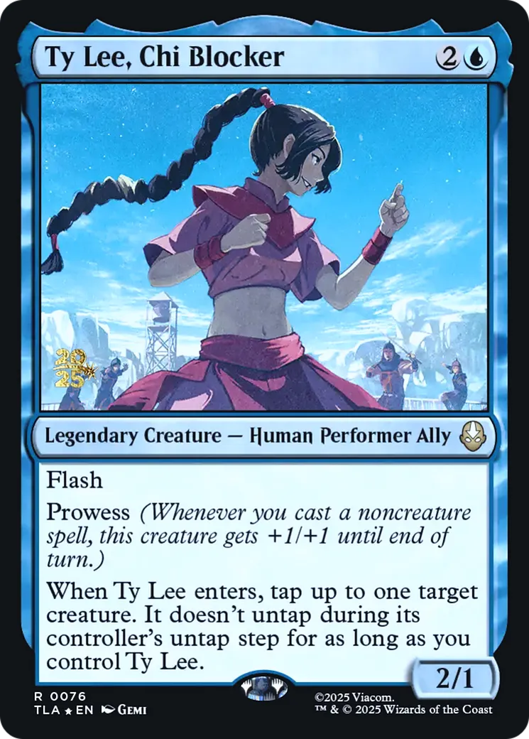 Ty Lee, bloqueuse de chi — Avatar: The Last Airbender Promos — Magic: The Gathering