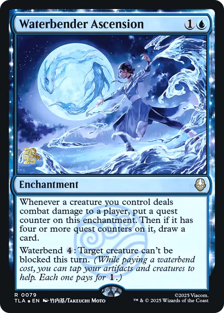 Ascension du maître de l'Eau — Avatar: The Last Airbender Promos — Magic: The Gathering