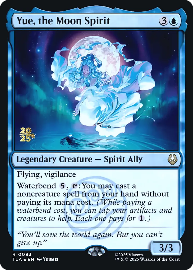 Yue, l'esprit de la Lune from Avatar: The Last Airbender Promos - Magic: The Gathering