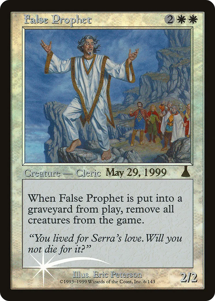 False Prophet — Urza's Destiny Promos — Magic: The Gathering