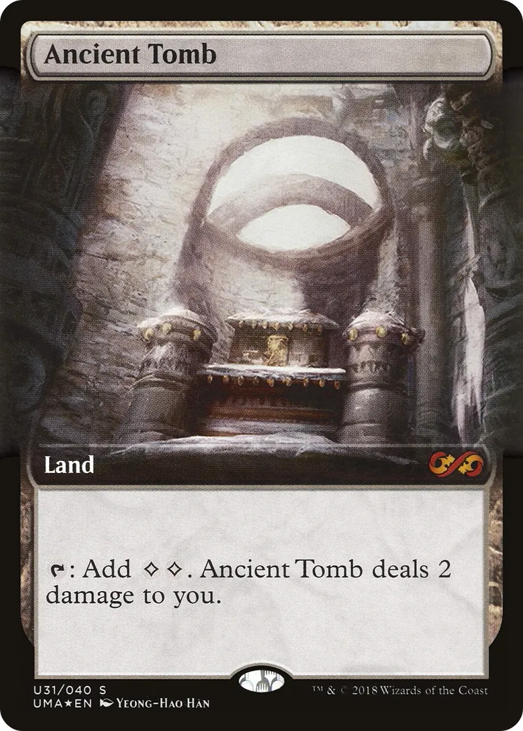 Ancient Tomb — Ultimate Box Topper — Magic: The Gathering