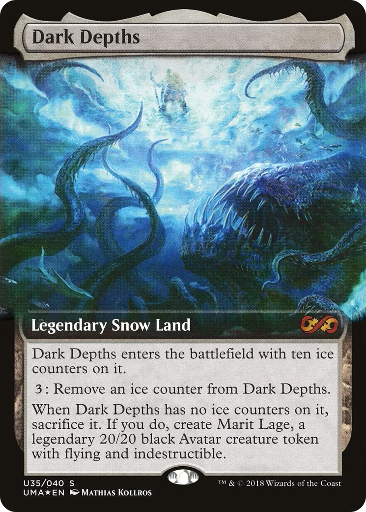 Dark Depths — Ultimate Box Topper — Magic: The Gathering