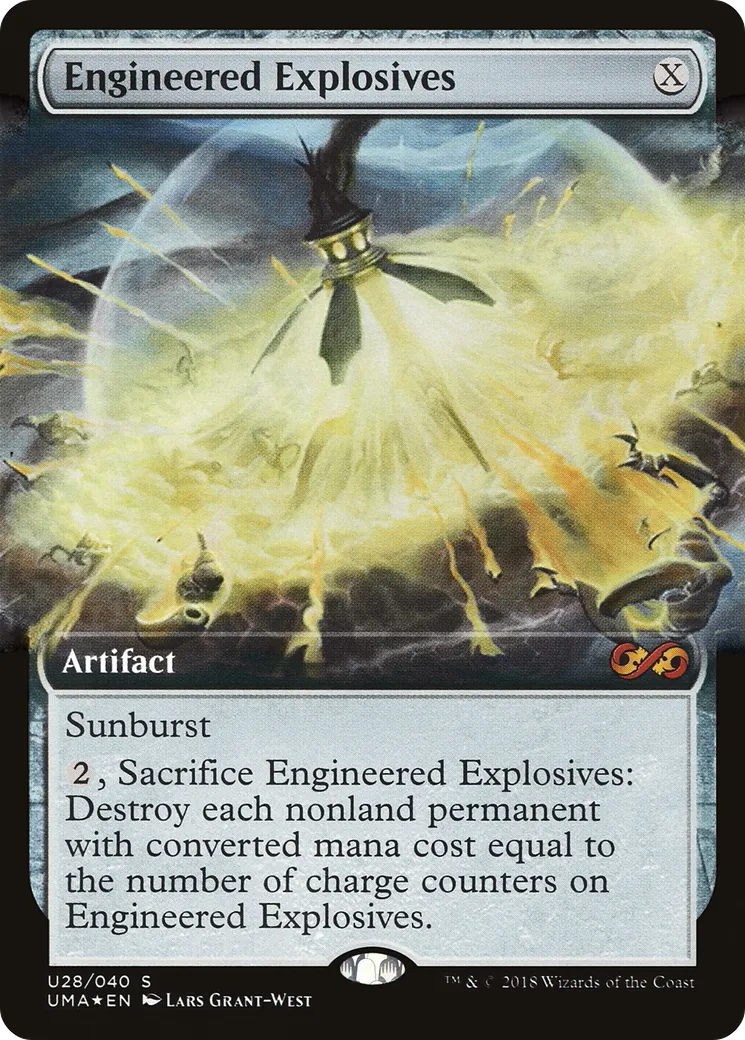 Engineered Explosives — Ultimate Box Topper — Magic: The Gathering