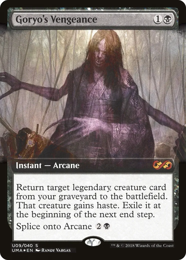 Vengeance selon Goryo — Ultimate Box Topper — Magic: The Gathering