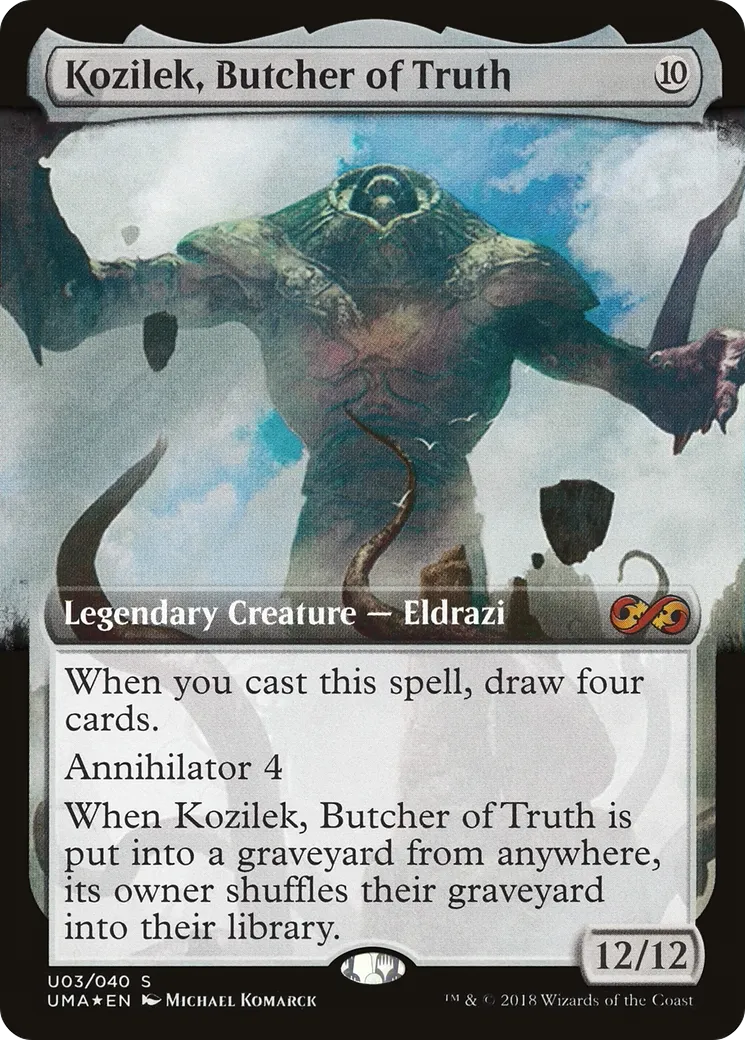 Kozilek, Butcher of Truth — Ultimate Box Topper — Magic: The Gathering