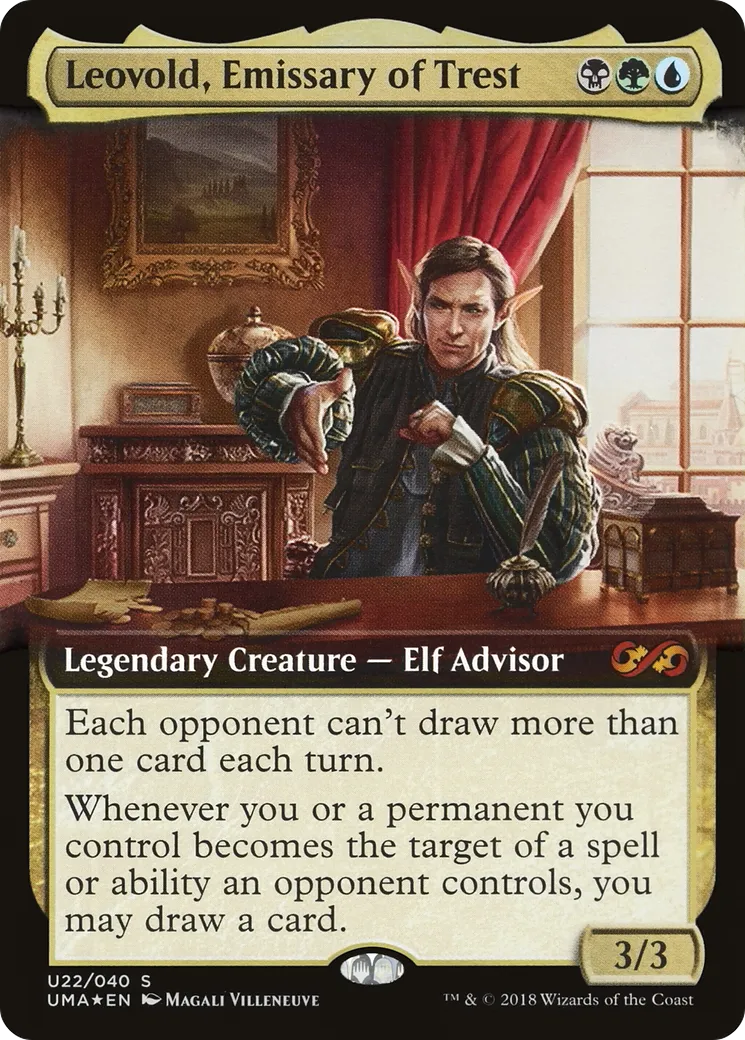 Leovold, Emissary of Trest — Ultimate Box Topper — Magic: The Gathering
