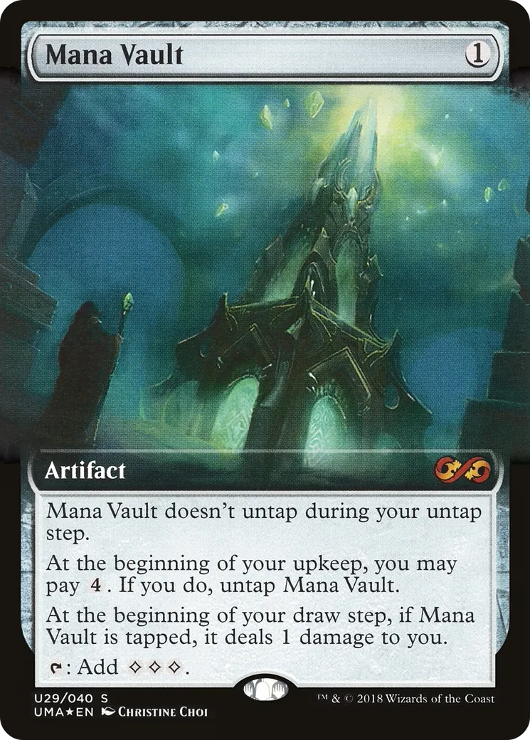 Mana Vault — Ultimate Box Topper — Magic: The Gathering