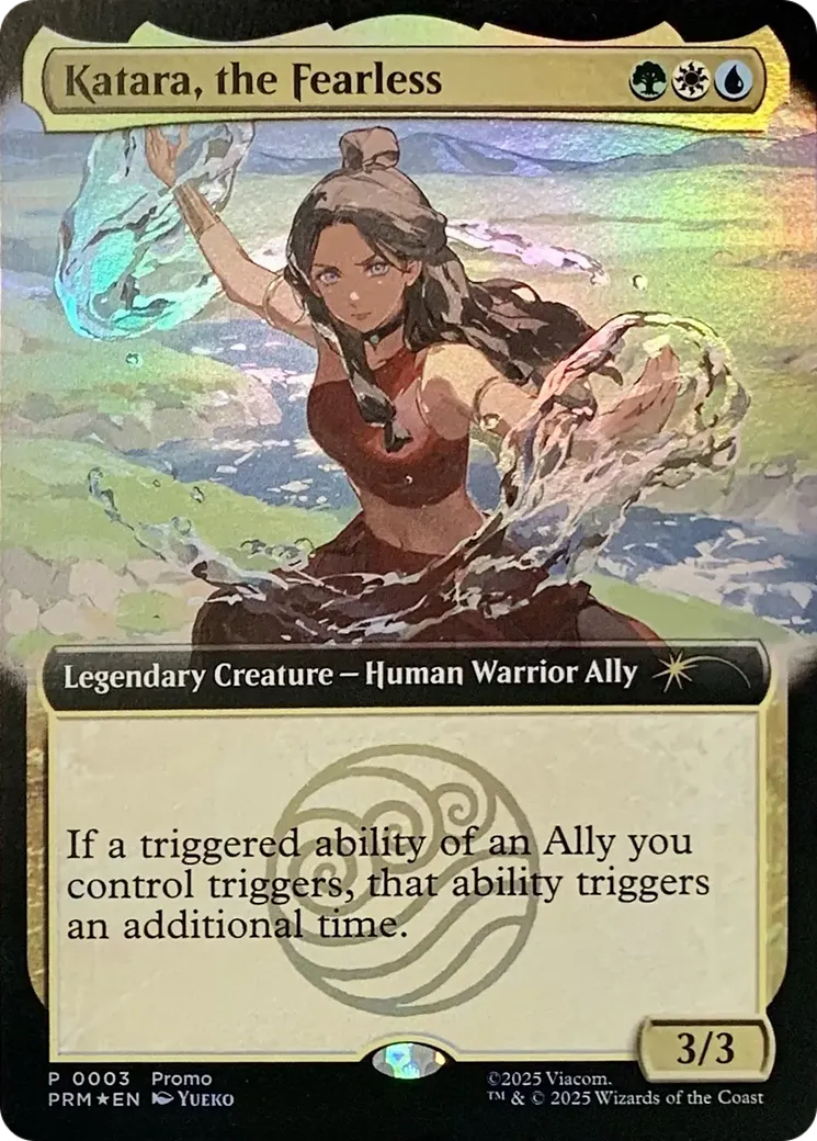 Katara, l'intrépide — URL/Convention Promos — Magic: The Gathering