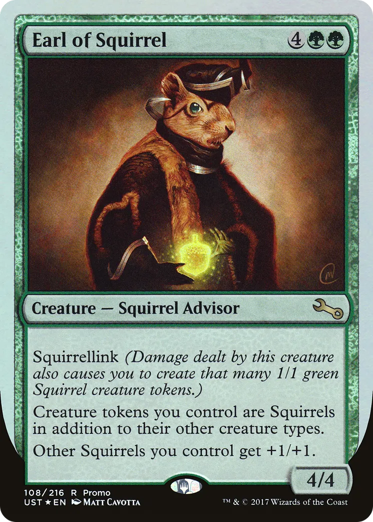 Earl of Squirrel — Unstable Promos — Magic: The Gathering