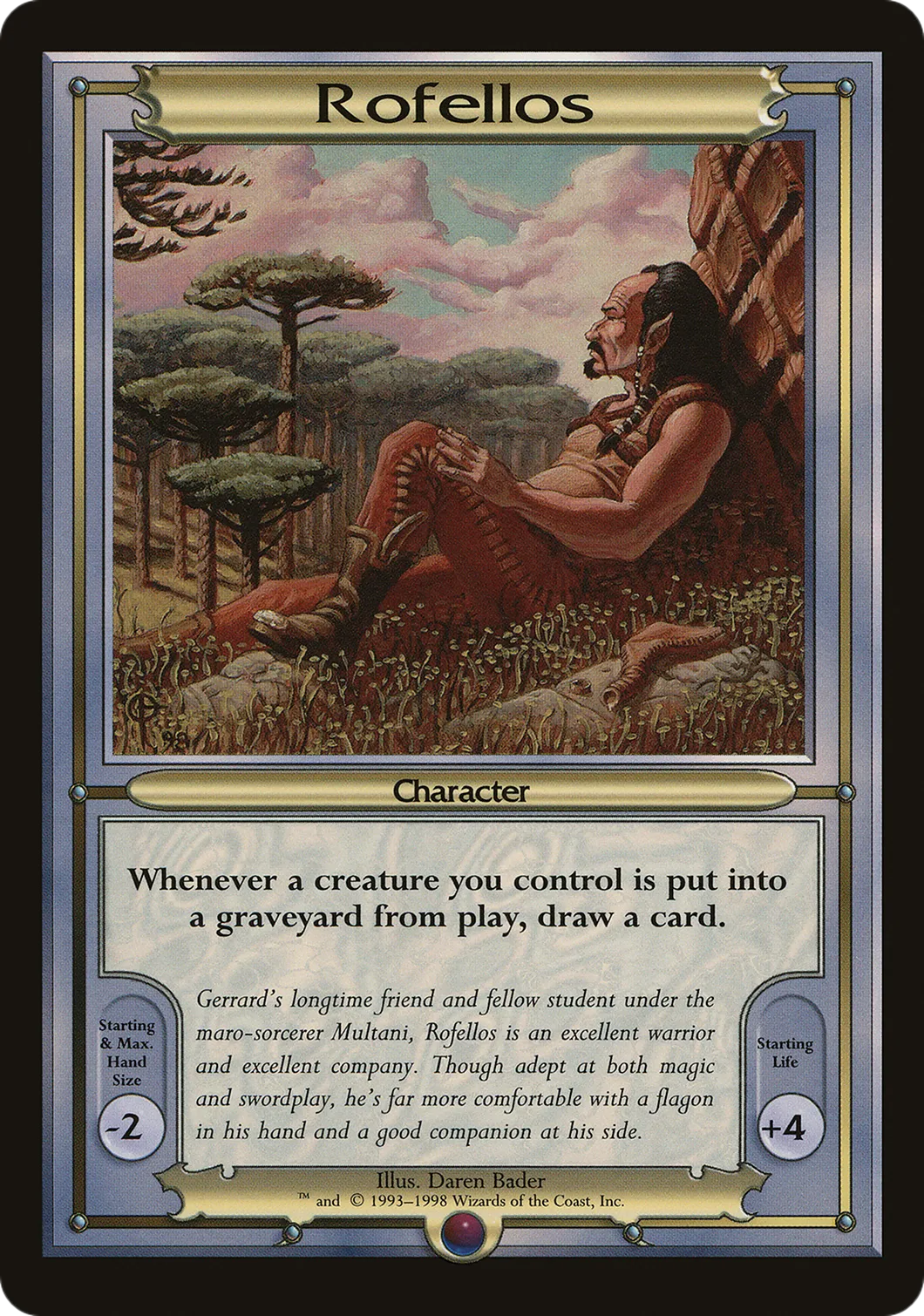 Rofellos — Vanguard Series — Magic: The Gathering