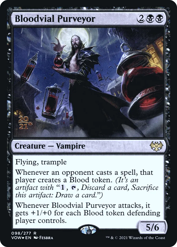 Bloodvial Purveyor — Innistrad: Crimson Vow Promos — Magic: The Gathering