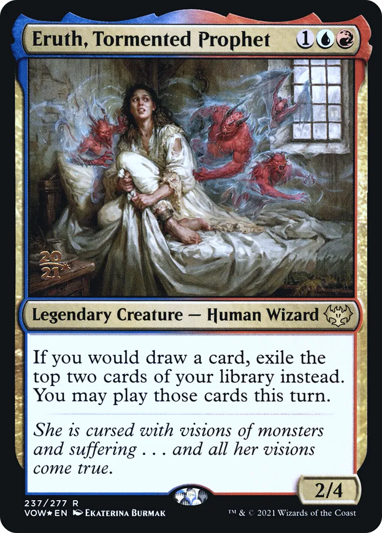 Eruth, Tormented Prophet from Innistrad: Crimson Vow Promos - Magic: The Gathering