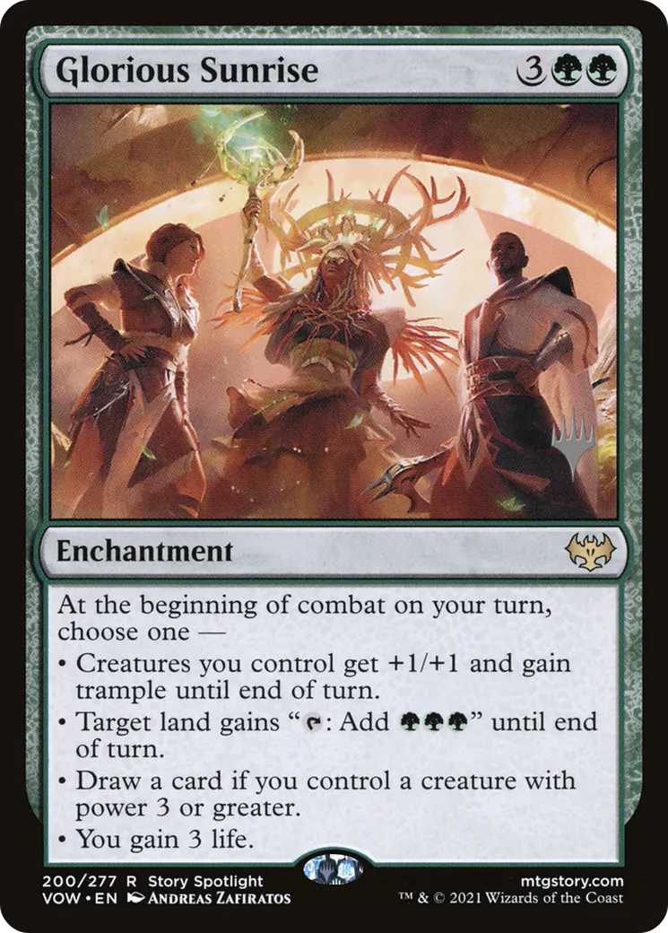 Aurore glorieuse from Innistrad: Crimson Vow Promos - Magic: The Gathering