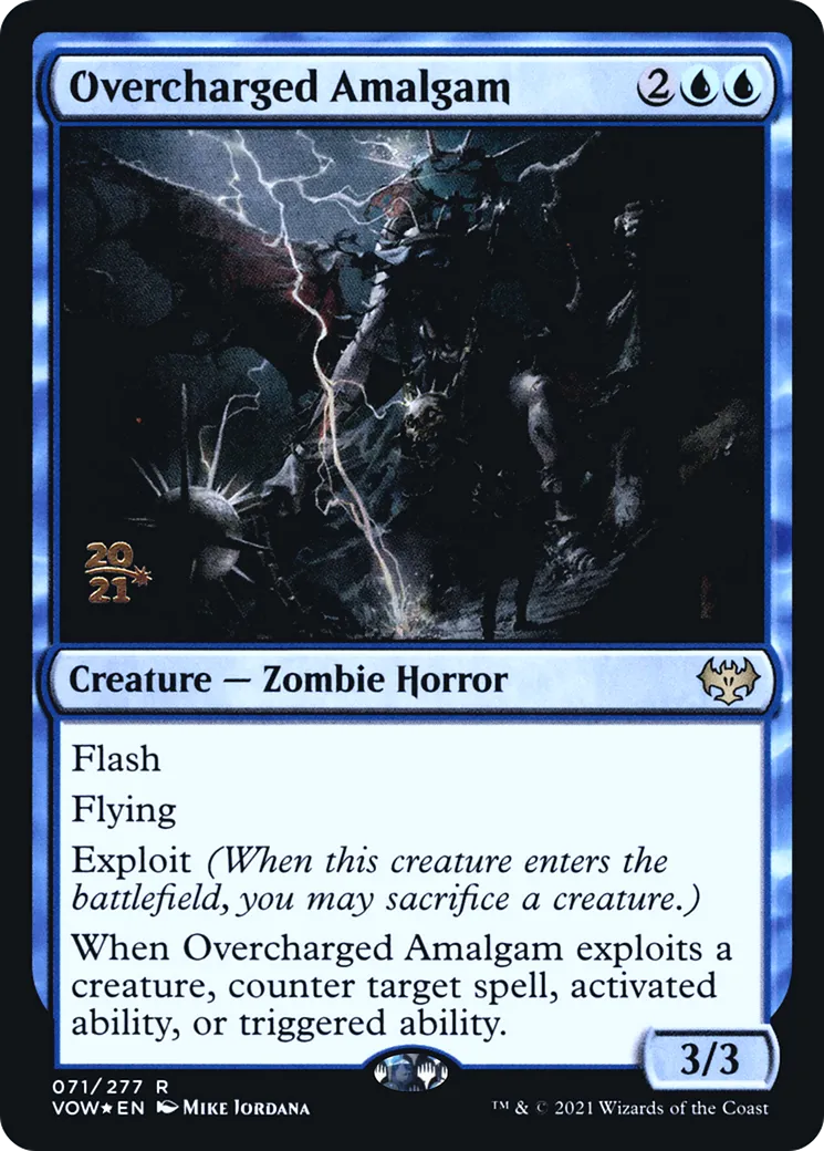 Overcharged Amalgam — Innistrad: Crimson Vow Promos — Magic: The Gathering