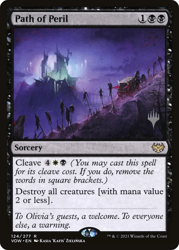 Chemin du péril — Innistrad: Crimson Vow Promos — Magic: The Gathering