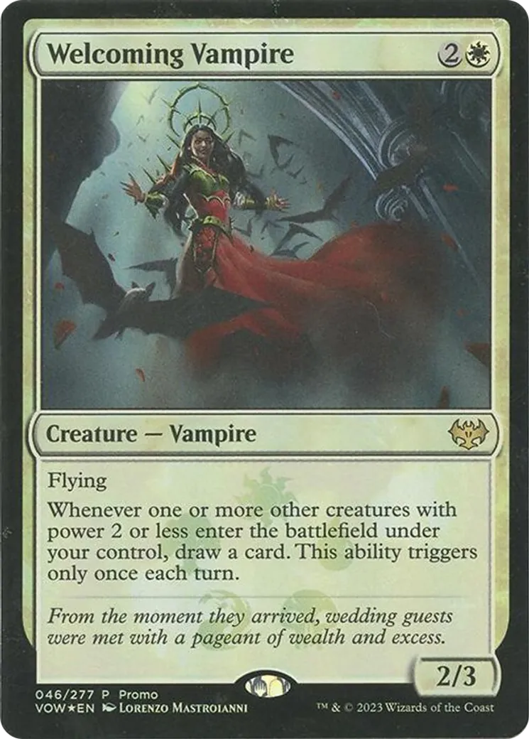 Vampire accueillante — Innistrad: Crimson Vow Promos — Magic: The Gathering