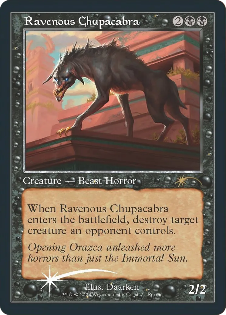Chupacabra vorace — Wizards Play Network 2023 — Magic: The Gathering
