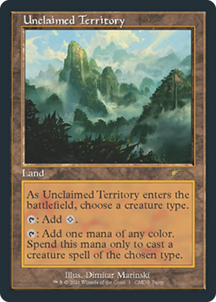 Unclaimed Territory — Wizards Play Network 2023 — Magic: The Gathering