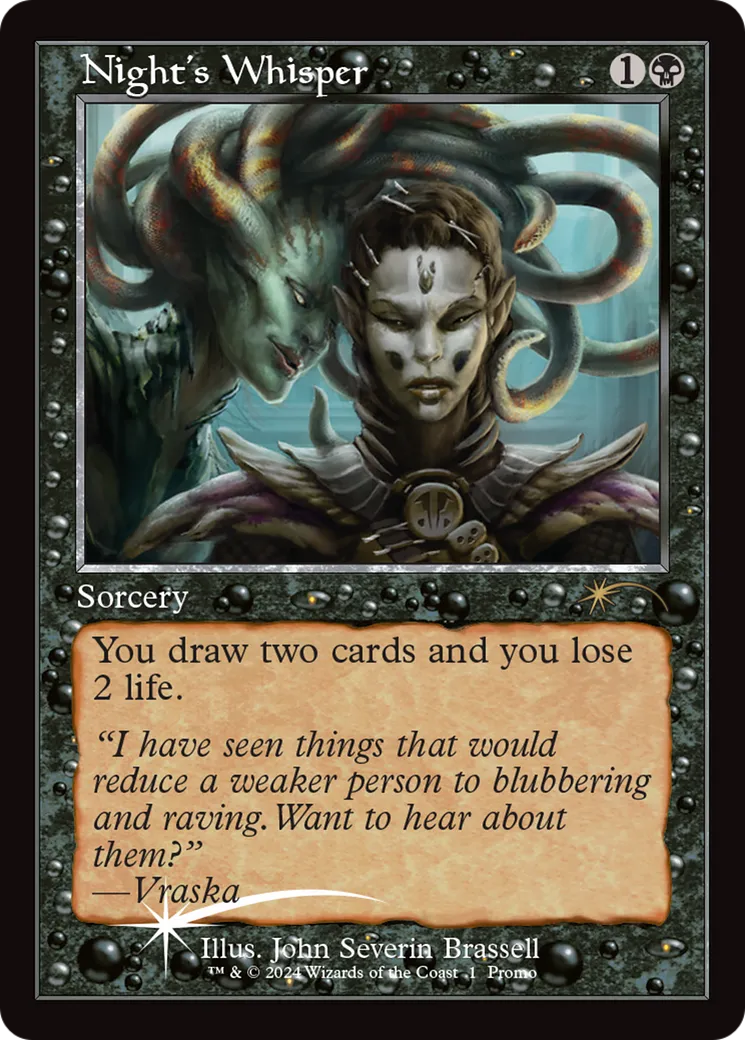 Chuchotements nocturnes — Wizards Play Network 2024 — Magic: The Gathering
