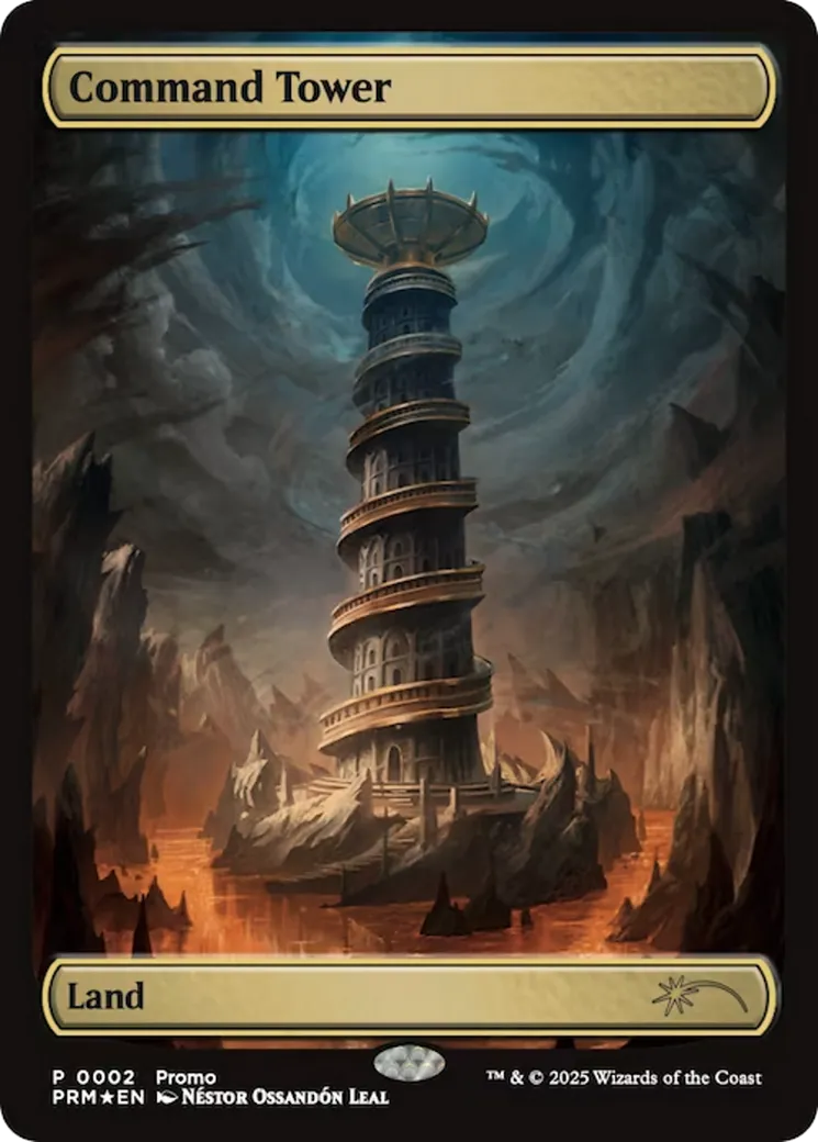 Command Tower — Wizards Play Network 2025 — Magic: The Gathering