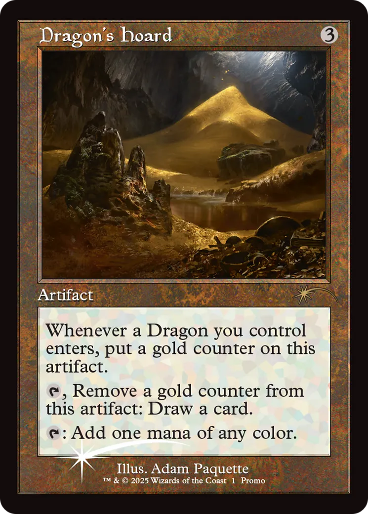 Butin du dragon — Wizards Play Network 2025 — Magic: The Gathering