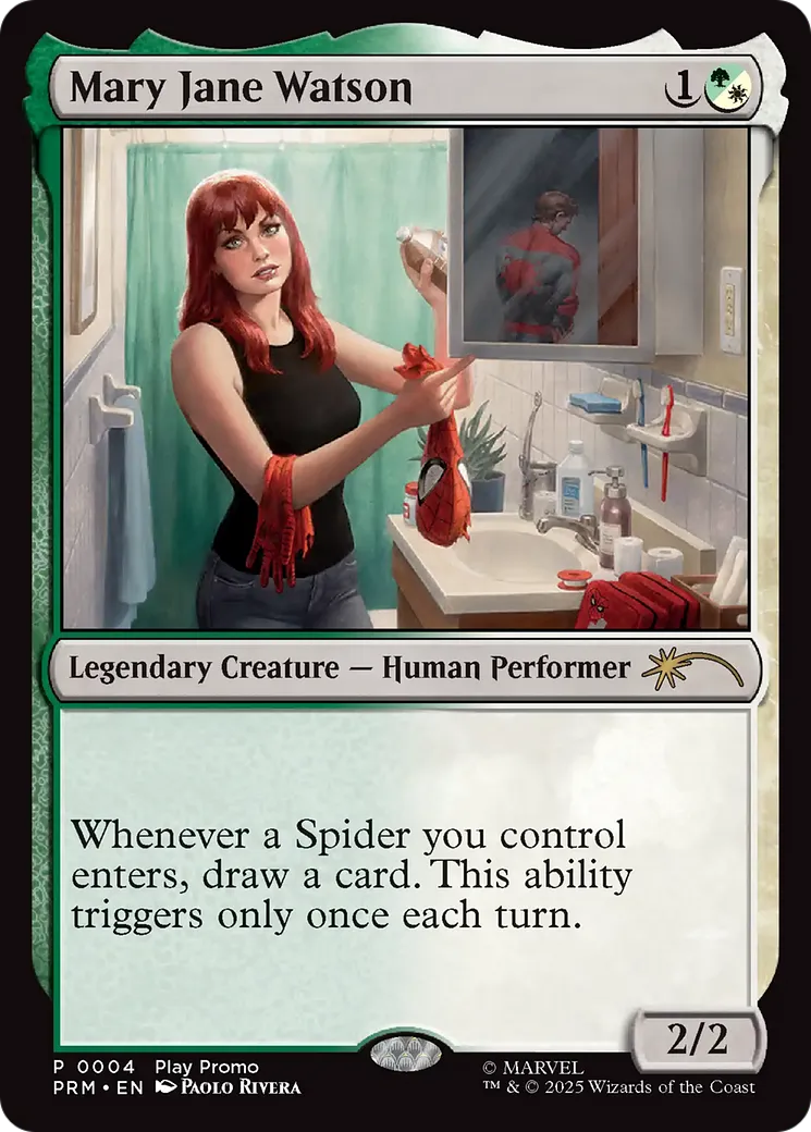 Mary Jane Watson — Wizards Play Network 2025 — Magic: The Gathering