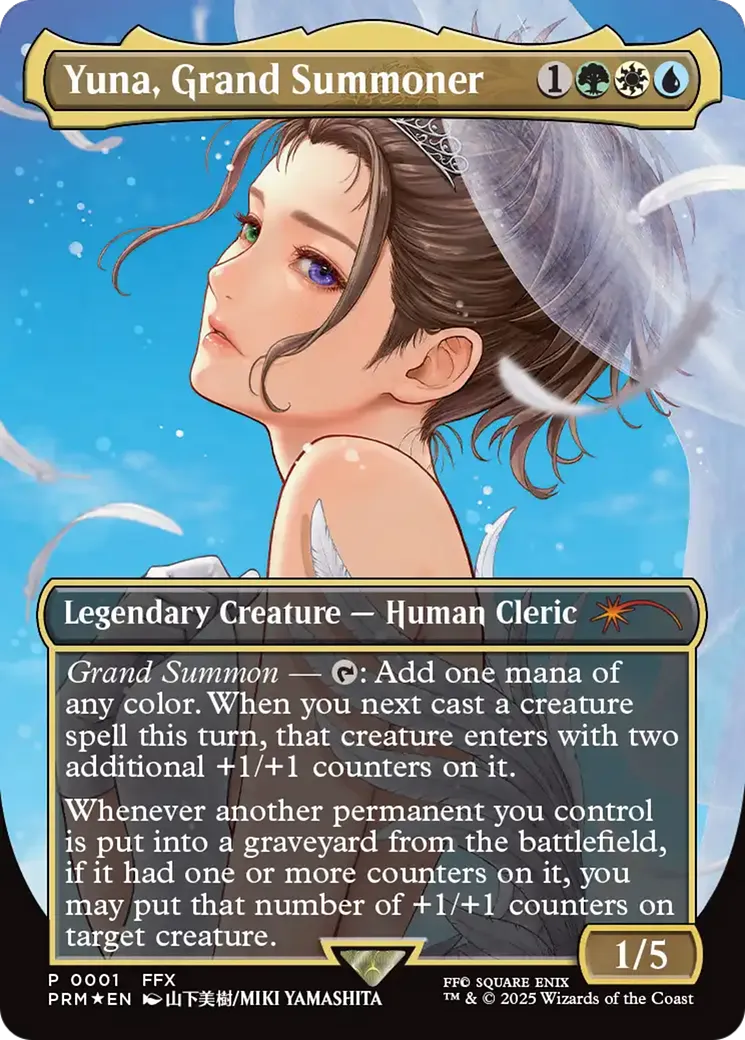 Yuna, Grand Summoner — Wizards Play Network 2025 — Magic: The Gathering