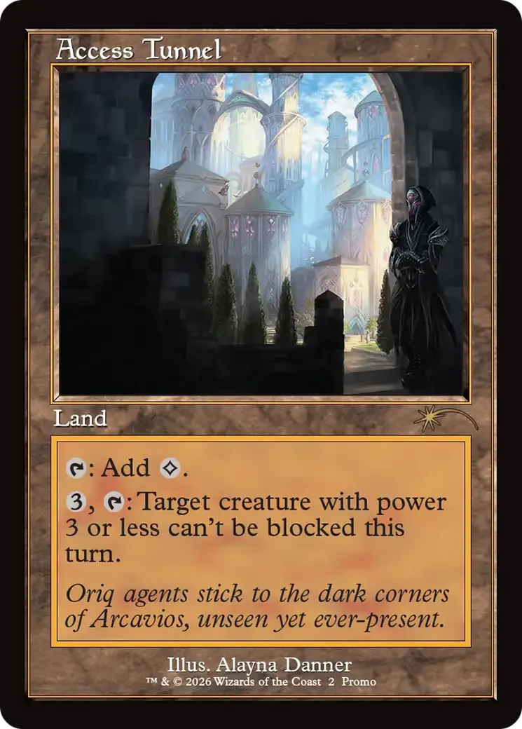 Tunnel d'accès — Wizards Play Network 2026 — Magic: The Gathering