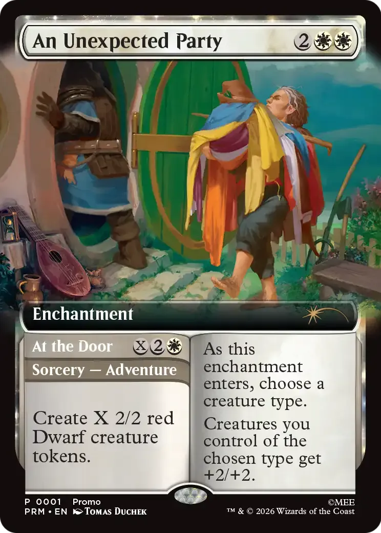 An Unexpected Party // At the Door — Wizards Play Network 2026 — Magic: The Gathering