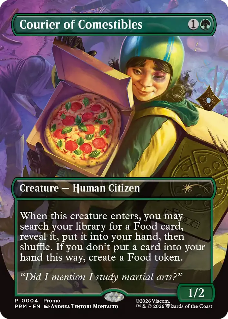 Livreur de comestibles — Wizards Play Network 2026 — Magic: The Gathering