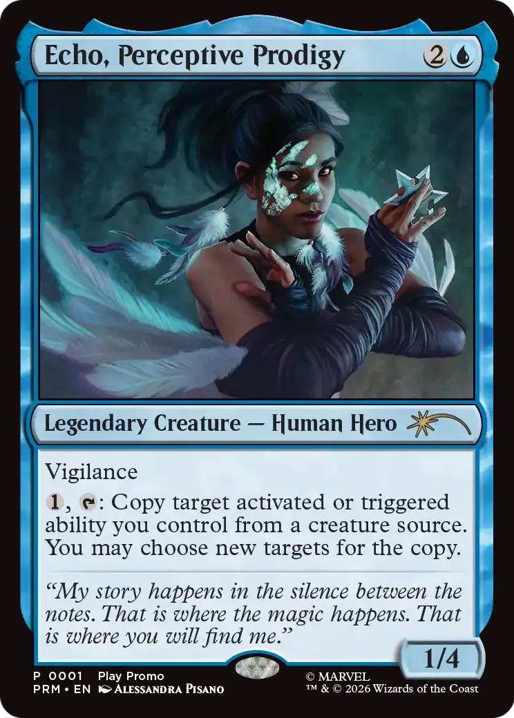 Echo, Perceptive Prodigy — Wizards Play Network 2026 — Magic: The Gathering