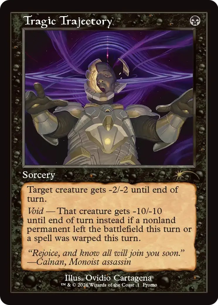 Trajectoire tragique from Wizards Play Network 2026 - Magic: The Gathering