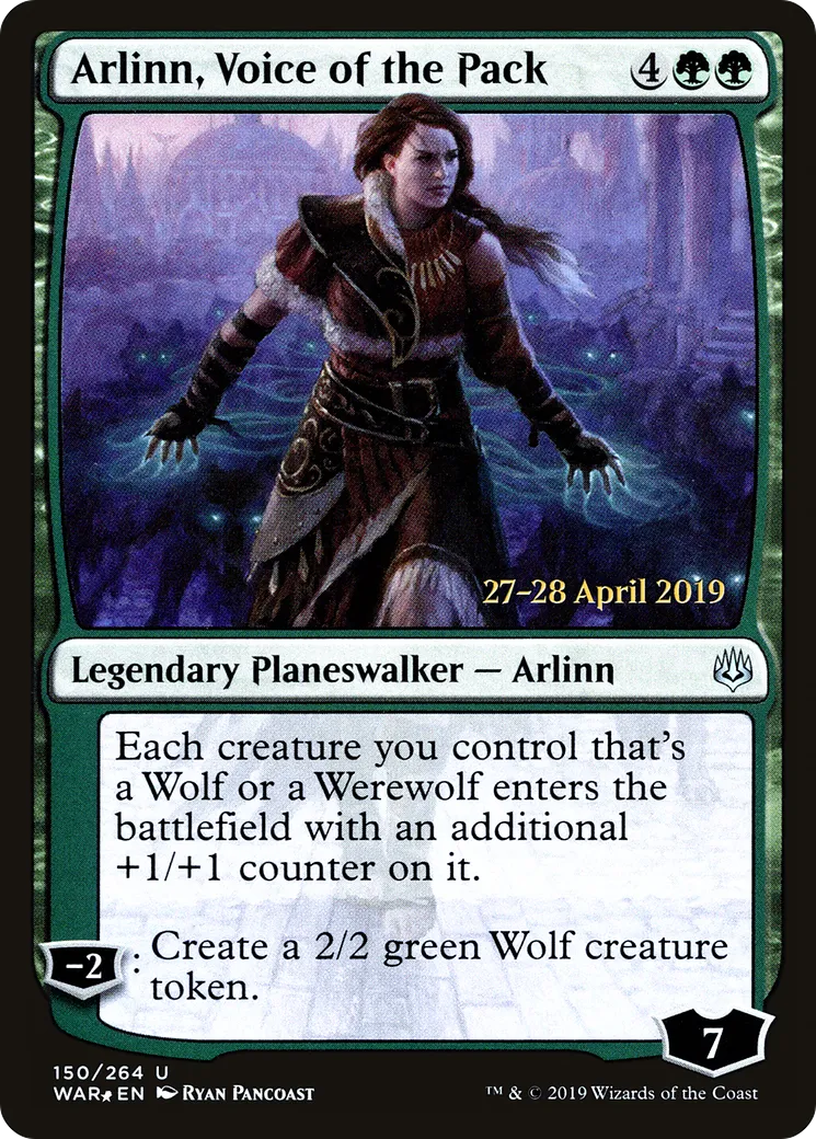 Arlinn, voix de la meute — War of the Spark Promos — Magic: The Gathering