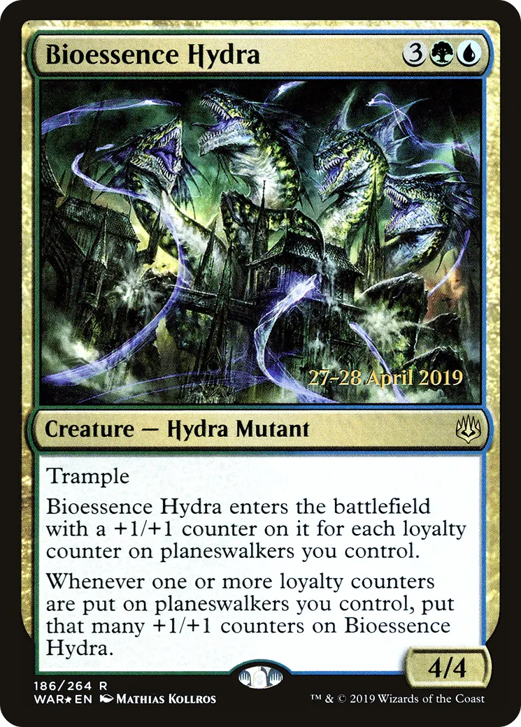 Bioessence Hydra from War of the Spark Promos - Magic: The Gathering