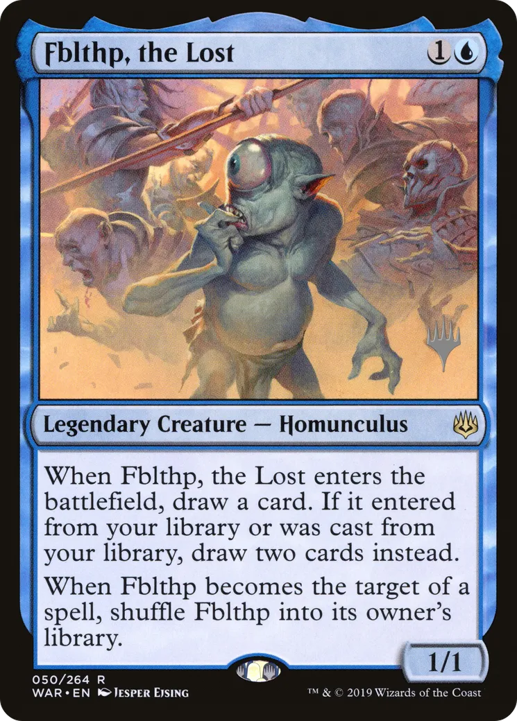 Fblthp, the Lost — War of the Spark Promos — Magic: The Gathering