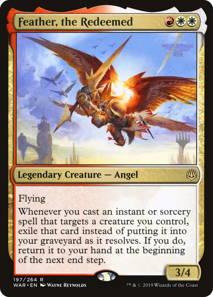 Feather, the Redeemed — War of the Spark Promos — Magic: The Gathering