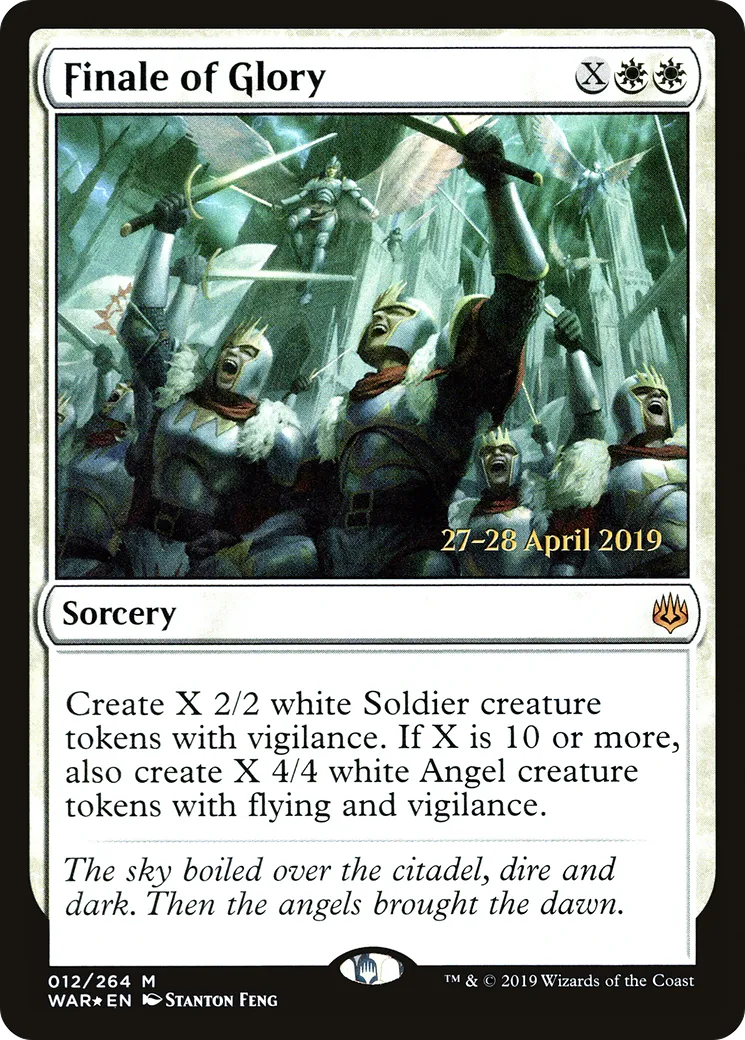 Finale of Glory — War of the Spark Promos — Magic: The Gathering