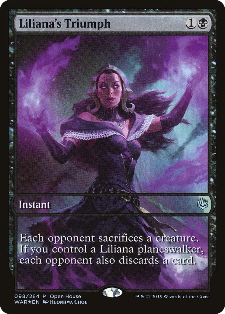 Liliana's Triumph from War of the Spark Promos - Magic: The Gathering