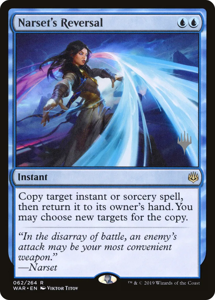 Narset's Reversal — War of the Spark Promos — Magic: The Gathering